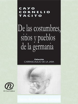 cover image of De las Costumbres, Sitios y Pueblos de la Germania
